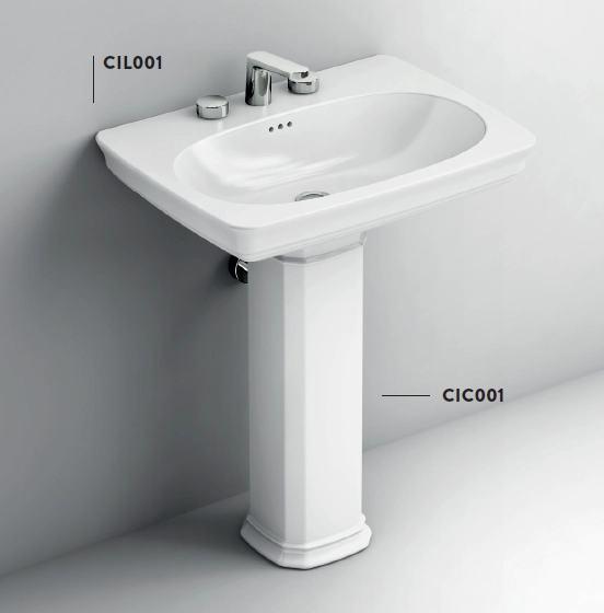 пьедестал, artceram, civitas, шгв 230*230*630, цвет белый глянцевый