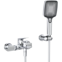 Смеситель для ванны Cezares Liner LINER-VD-01 с душевым гарнитуром, хром