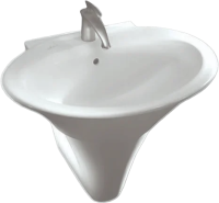 Раковина Hatria Sculture Y0LZ01 65 см, белая