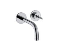 Смеситель для раковины, Hansgrohe, Axor Uno, цвет-шлифованный черный хром