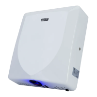 Сушилка для рук BXG JET-3000 белая