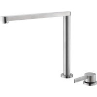 Смеситель для кухни Esko K52 никель матовый