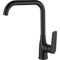 Смеситель для кухни Esko Lagos LG06B черный матовый