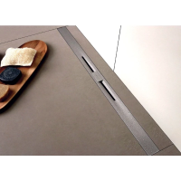 Душевой трап (лоток) Berges Simpel 090111 60 см, с решеткой, перфорированный, матовый хром