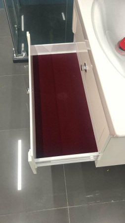 тумба с раковиной villeroy & boch la belle 90x48x43.5 см подвесная, белый глянцевый