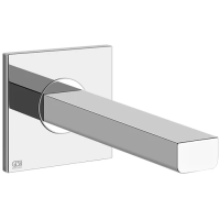 Излив Gessi Via Manzoni 38725#031 для ванны 20,2 см, цвет хром