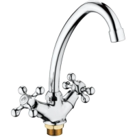 Смеситель для кухни Haiba HB4908 цвет хром