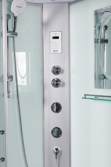 душевая кабина weltwasser ww500 halle 1204 120x90 l профиль хром стекло прозрачное