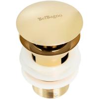Донный клапан для раковины BelBagno BB-SAT-ORO click-clack Золото