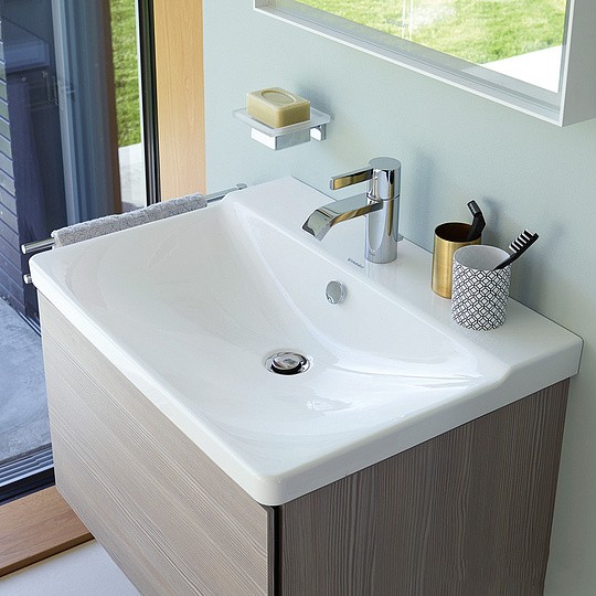 раковина подвесная 55 см duravit p3 comforts 2331550000