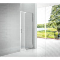 Душевая дверь раздвижная Cezares Eco 130 см прозрачное стекло ECO-O-BF-1-130-C-Cr