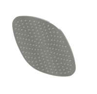 Верхний душ Quadro design SF022 AS настенный/потолочный, 25x25 см, квадратная, нержавеющая сталь, сталь брашированная