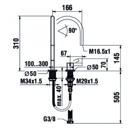 смеситель для раковины laufen kartell 3.1133.2.004.221.1