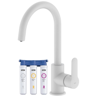 Смеситель для кухни с фильтром IDDIS Cuba CUBWTFJi05 + H851P00