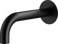 Излив Plumberia Selection Ixo SPT0260NO для ванны, матовый черный