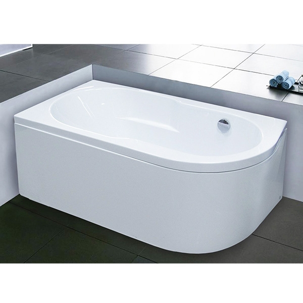 акриловая ванна royal bath azur 160x80 l rb614202l без гидромассажа