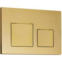 Кнопка смыва RGW SWH-09Gb 68420009-06 Золото брашированное