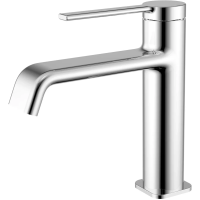 Смеситель для раковины AQUAme Asti AQM6410CR без донного клапана, хром