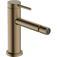 Смеситель для биде Hansgrohe Tecturis S 73201140 с донным клапаном, бронза