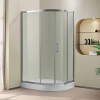 Душевой уголок 120x90 см Cezares Porta PORTA-RH-2-120/90-C-Cr прозрачное
