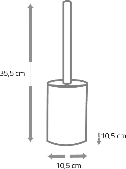 Ёршик для унитаза Ridder Lina 2161402 розовый