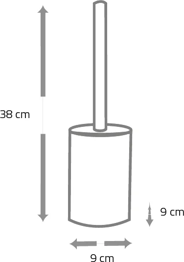Ёршик для унитаза Ridder London 2106448 золото