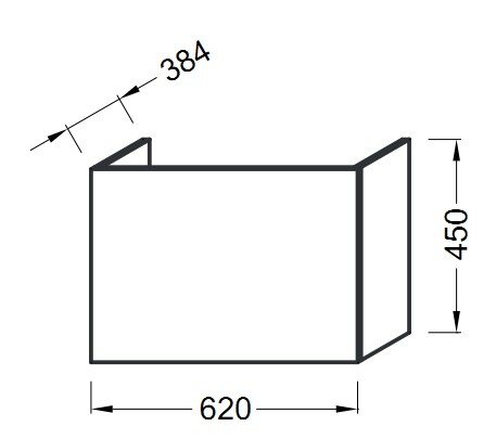 тумба под раковину jacob delafon odeon up 65 eb886-n18 белый