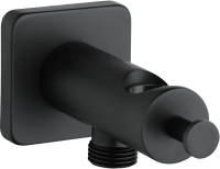 Шланговое подключение Lemark LM3785BL, с держателем для душа, черное