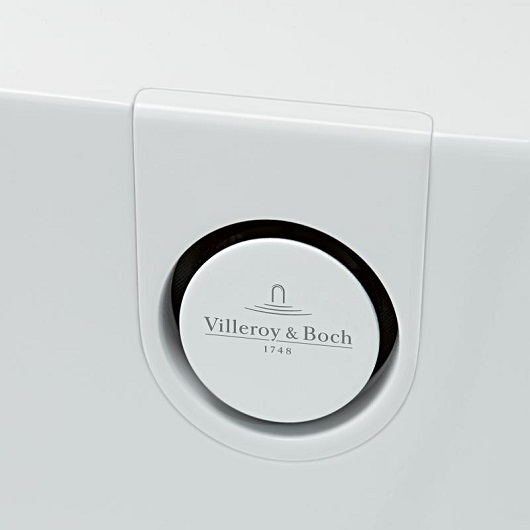 ванна квариловая villeroy & boch oberon 2.1 ubq180obn9cl00vd-01 180х80, цвет альпийский белый.