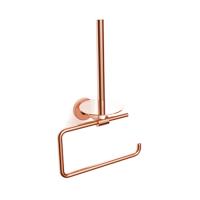 Держатель для туалетной бумаги Bertocci Cinquecento 110 0504 5500 с держателем для запасного рулона, подвесной, цвет: розовое золото