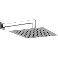 Верхний душ Gessi Emporio 93348#238 Ø300 мм, с кронштейном, цвет Mirror Steel