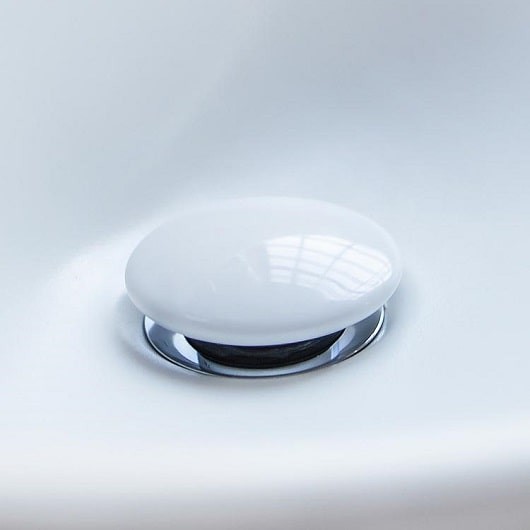 донный клапан для раковины villeroy & boch 68080001 белый alpin
