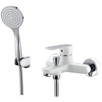 Смеситель для ванны Abber Weiss Insel AF8012W цвет белый