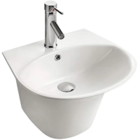 Раковина подвесная WeltWasser Telbach 006 49*45 GL-WT 10000003787, белая