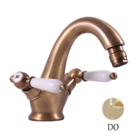 Смеситель Rav Slezak Morava Retro MK543.5KZ для биде, с донным клапаном, золотой