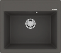 Мойка кухонная Lemark Hanka 570 9910017, серый шёлк