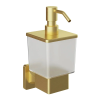 Дозатор для мыла Aqueduto Respingo RES0450 шлифованное золото