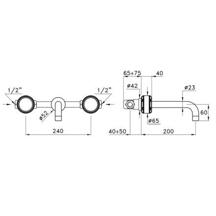 смеситель для раковины stella timeaster tl 01003 cr00