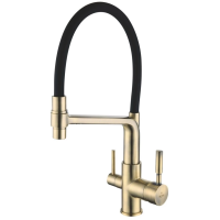 Смеситель для кухни Rose R658Q, бронза