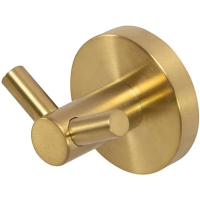 Крючок Cezares Relax RELAX-HKD-BORO двойной, для ванны, золотой матовый