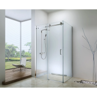 Душевой уголок BERGES GELIOS 900x1200x1950 прозрачное стекло, 8мм, профиль хром