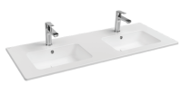 Раковина Isvea SistemaT 10SL50121SV встраиваемая/ подвесная, 121.6x46.5 см, белый