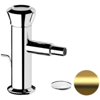 Смеситель Remer Element ET20BG для биде, с донным клапаном, золотой матовый