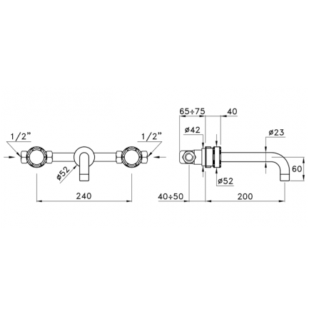 смеситель для раковины stella timeaster ta 01003 cr00