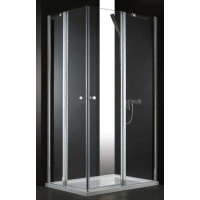 Душевой уголок Cezares Elena 120x90 см текстурное стекло ELENA-W-AH-2-120/90-P-Cr-R