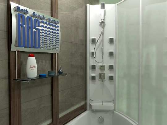 акриловая ванна bas николь в 00027 170x104 l без гидромассажа