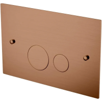 Кнопка смыва Boheme 648-BRB для инсталляции, бронза матовая