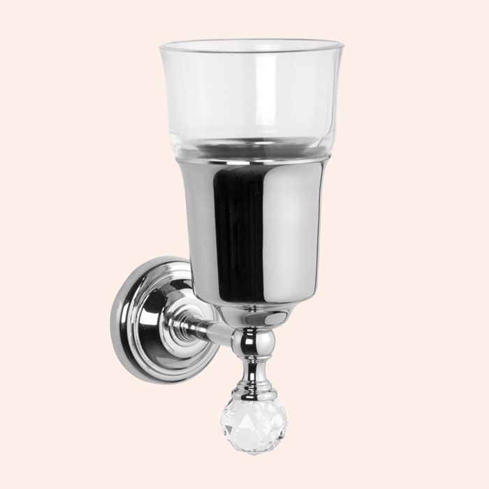 Стакан для зубных щеток Tiffany World Crystal TWCR109cr-sw
