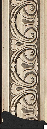 зеркало evoform exclusive by 3632 120x180 см барокко серебро