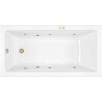 Акриловая ванна Excellent Wave 170x75 "SOFT" цвет золото